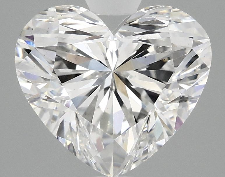 3.07 Carat Heart Shaped Ideal Cut VS2 IGI Certified Lab Grown Diamond