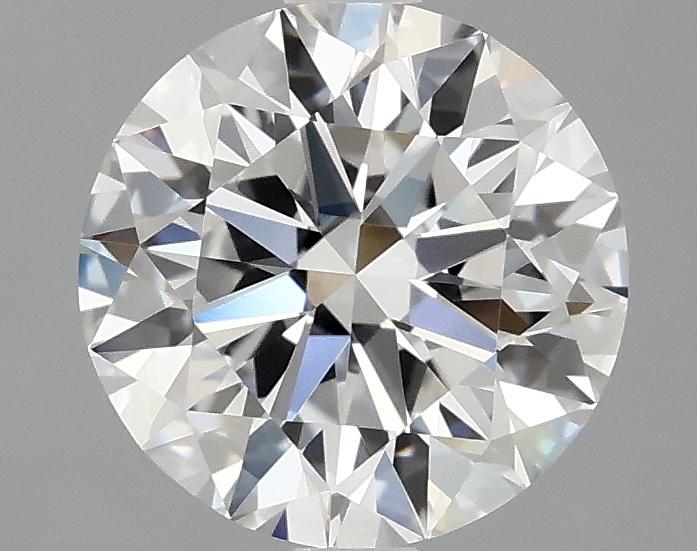 2.06 Carat Round Shaped Ideal Cut VVS2 IGI Certified Lab Grown Diamond