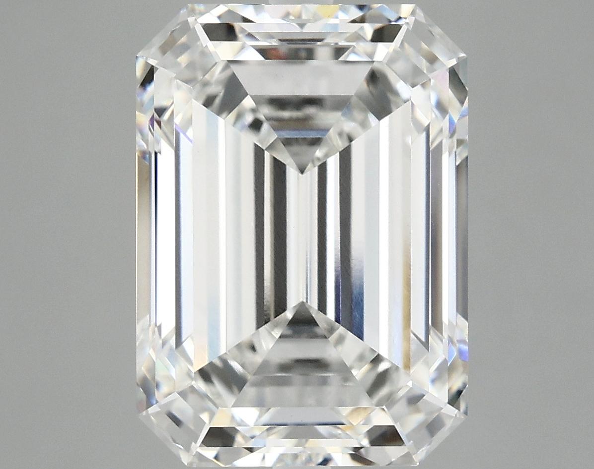 8.08 Carat Emerald Shaped Excellent Cut VVS2 IGI Certified Lab Grown Diamond