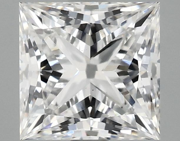 1.98 Carat Princess Shaped Ideal Cut VS2 IGI Certified Lab Grown Diamond
