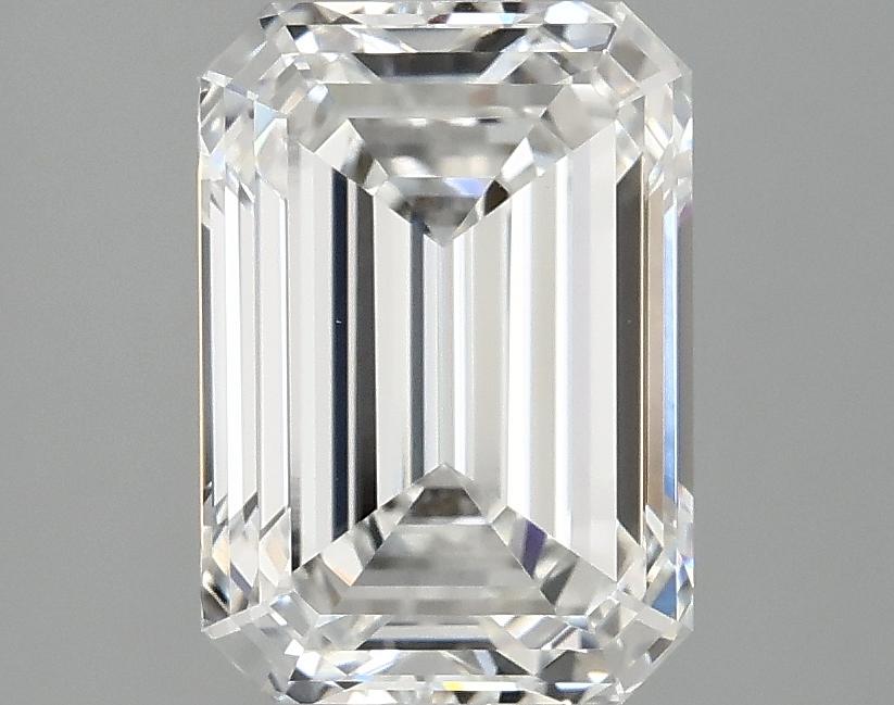 2.96 Carat Emerald Shaped Ideal Cut VS1 IGI Certified Lab Grown Diamond