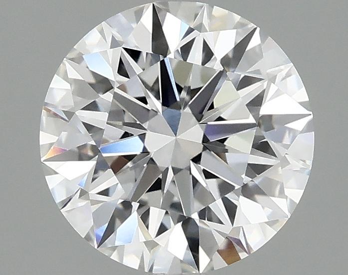 2.09 Carat Round Shaped Ideal Cut VVS2 IGI Certified Lab Grown Diamond