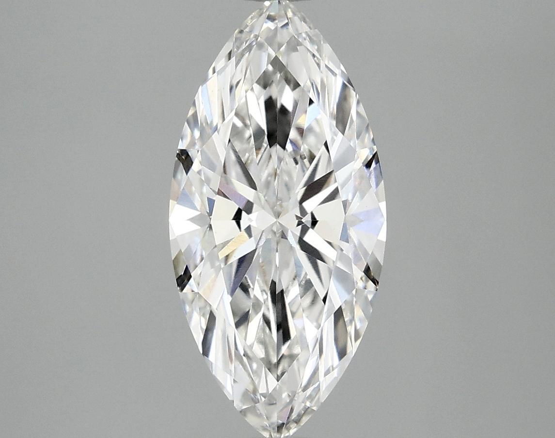 2.0 Carat Marquise Shaped Excellent Cut VVS2 IGI Certified Lab Grown Diamond
