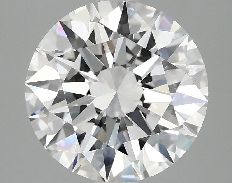 2.52 Carat Round Shaped Excellent Cut VVS2 IGI Certified Lab Grown Diamond