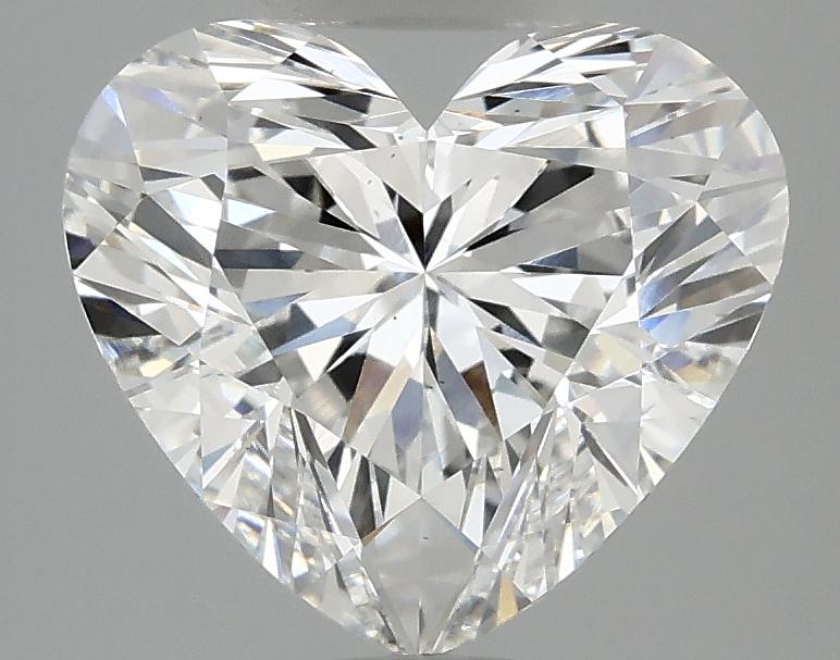 3.02 Carat Heart Shaped Ideal Cut VS2 IGI Certified Lab Grown Diamond