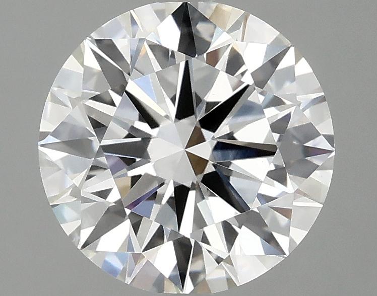 2.54 Carat Round Shaped Ideal Cut VVS2 IGI Certified Lab Grown Diamond