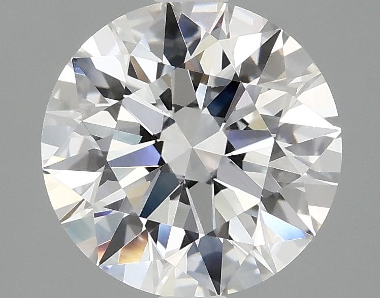 2.43 Carat Round Shaped Excellent Cut VVS2 IGI Certified Lab Grown Diamond