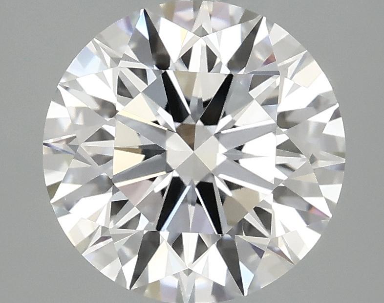 3.07 Carat Round Shaped Ideal Cut VVS2 IGI Certified Lab Grown Diamond