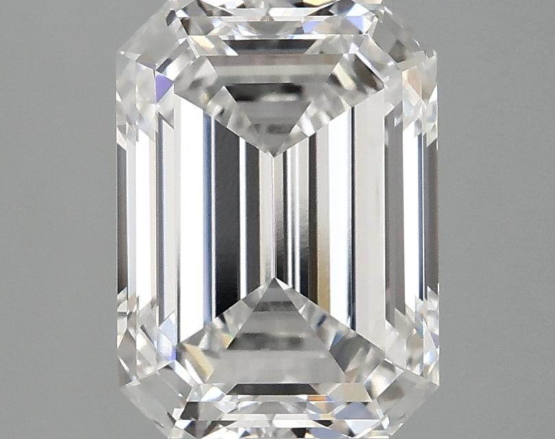2.95 Carat Emerald Shaped Excellent Cut VVS2 IGI Certified Lab Grown Diamond