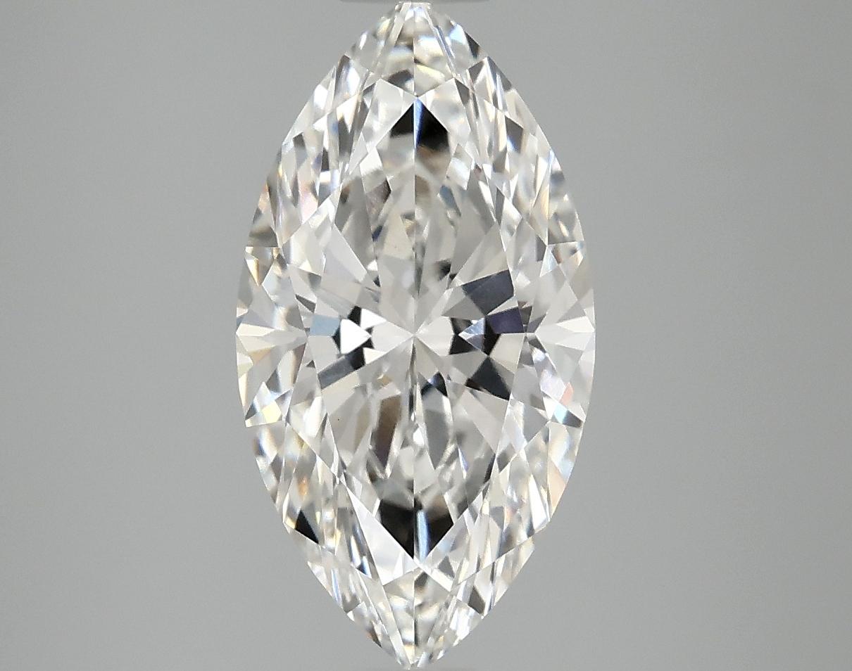 3.06 Carat Marquise Shaped Excellent Cut VVS2 IGI Certified Lab Grown Diamond
