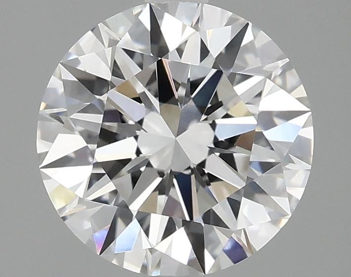2.07 Carat Round Shaped Ideal Cut VVS2 IGI Certified Lab Grown Diamond