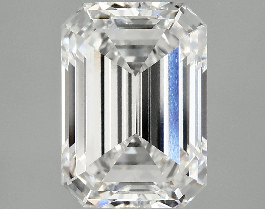 3.25 Carat Emerald Shaped Ideal Cut VVS2 IGI Certified Lab Grown Diamond