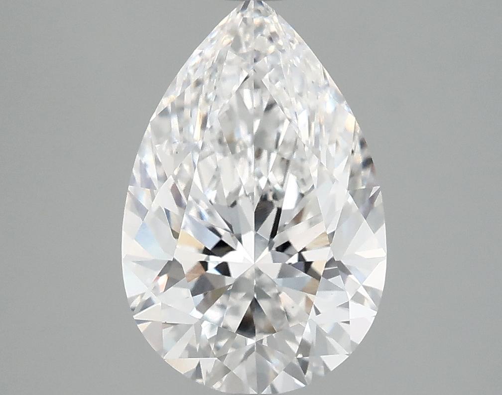 3.09 Carat Pear Shaped Excellent Cut VS1 IGI Certified Lab Grown Diamond