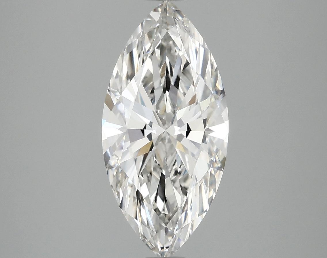 2.01 Carat Marquise Shaped Excellent Cut VVS1 IGI Certified Lab Grown Diamond