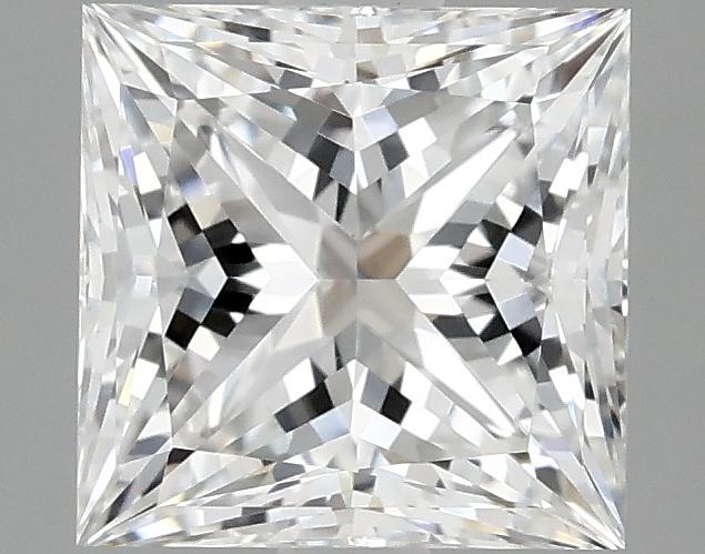2.08 Carat Princess Shaped Ideal Cut VVS2 IGI Certified Lab Grown Diamond