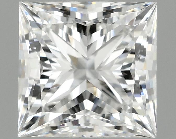 1.52 Carat Princess Shaped Ideal Cut VVS2 IGI Certified Lab Grown Diamond
