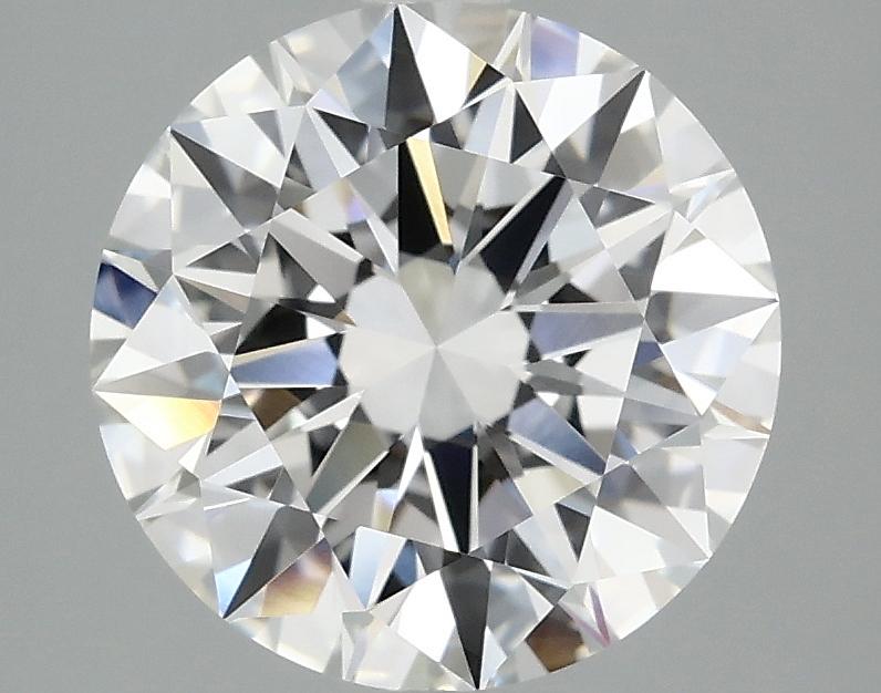 3.06 Carat Round Shaped Excellent Cut VVS2 IGI Certified Lab Grown Diamond