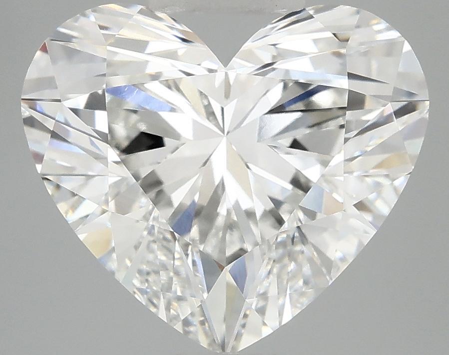 5.09 Carat Heart Shaped Ideal Cut VVS2 IGI Certified Lab Grown Diamond