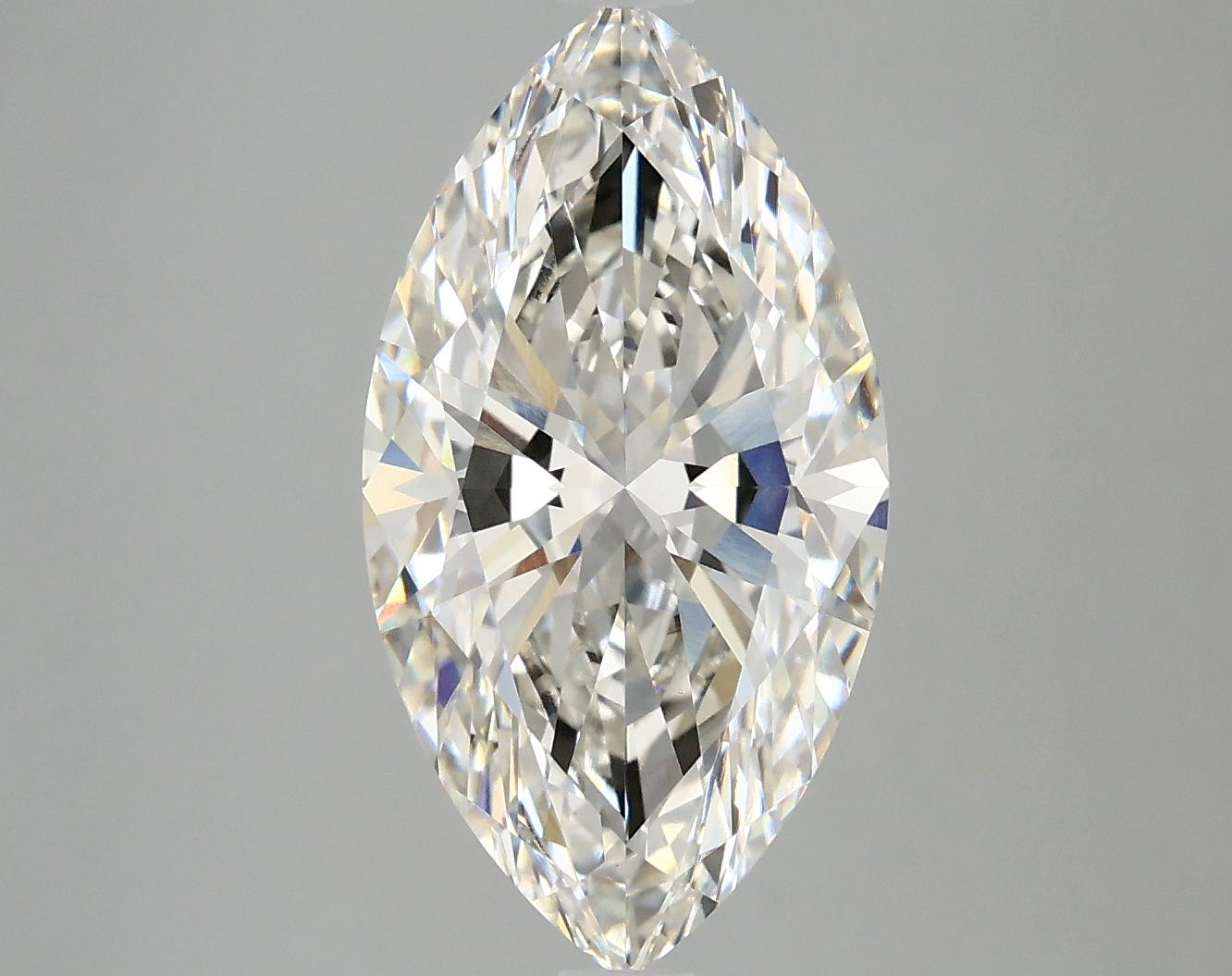 4.12 Carat Marquise Shaped Excellent Cut VS1 IGI Certified Lab Grown Diamond