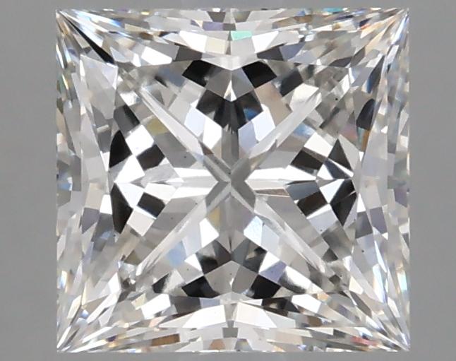 2.45 Carat Princess Shaped Ideal Cut VS2 IGI Certified Lab Grown Diamond