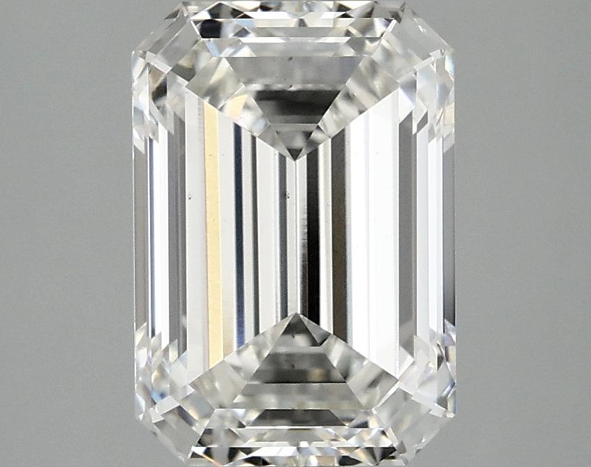 3.04 Carat Emerald Shaped Ideal Cut VS2 IGI Certified Lab Grown Diamond