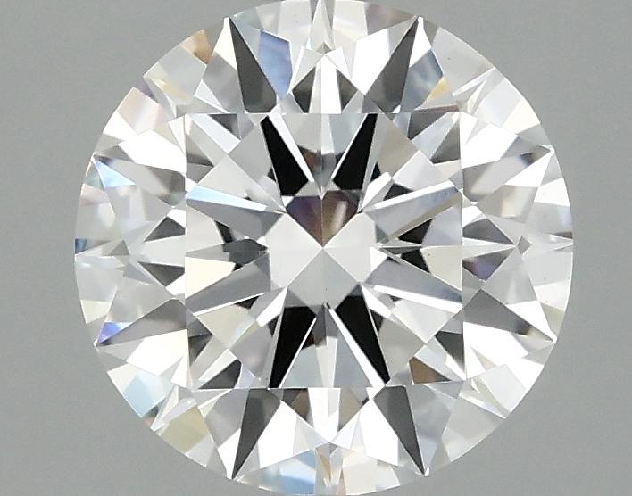 2.09 Carat Round Shaped Ideal Cut VVS2 IGI Certified Lab Grown Diamond