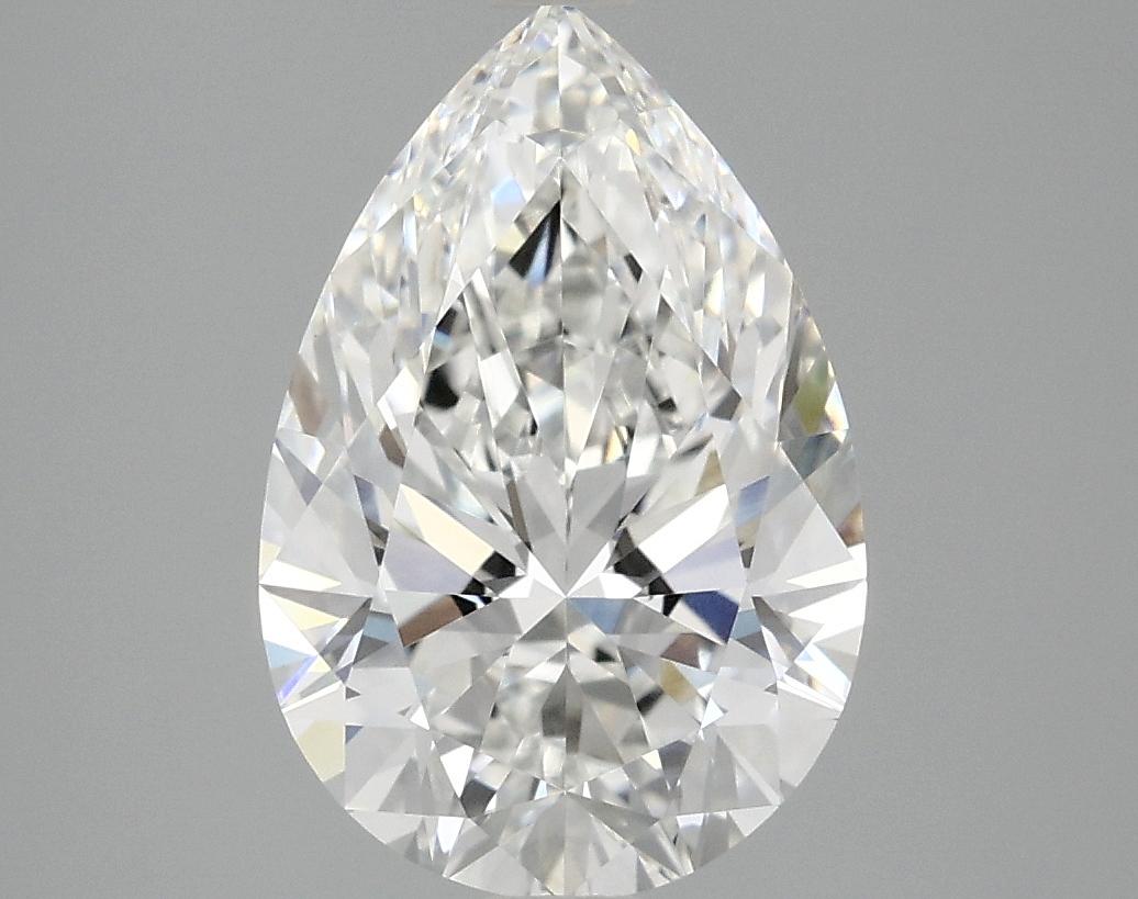 3.1 Carat Pear Shaped Excellent Cut VVS2 IGI Certified Lab Grown Diamond