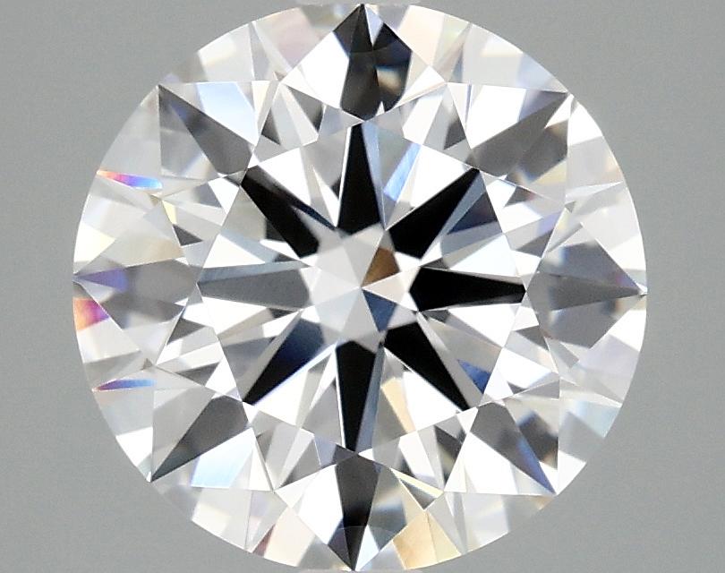 3.09 Carat Round Shaped Ideal Cut VVS2 IGI Certified Lab Grown Diamond