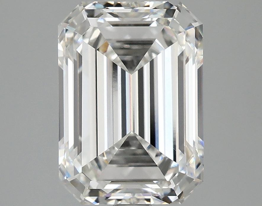 3.1 Carat Emerald Shaped Ideal Cut VVS2 IGI Certified Lab Grown Diamond