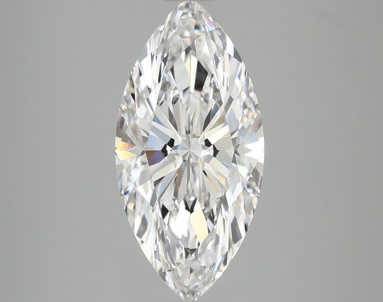 3.1 Carat Marquise Shaped Excellent Cut VS1 IGI Certified Lab Grown Diamond