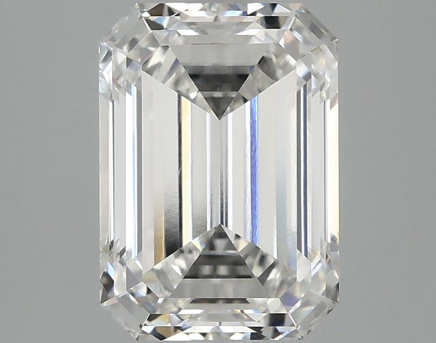 3.07 Carat Emerald Shaped Ideal Cut VVS2 IGI Certified Lab Grown Diamond