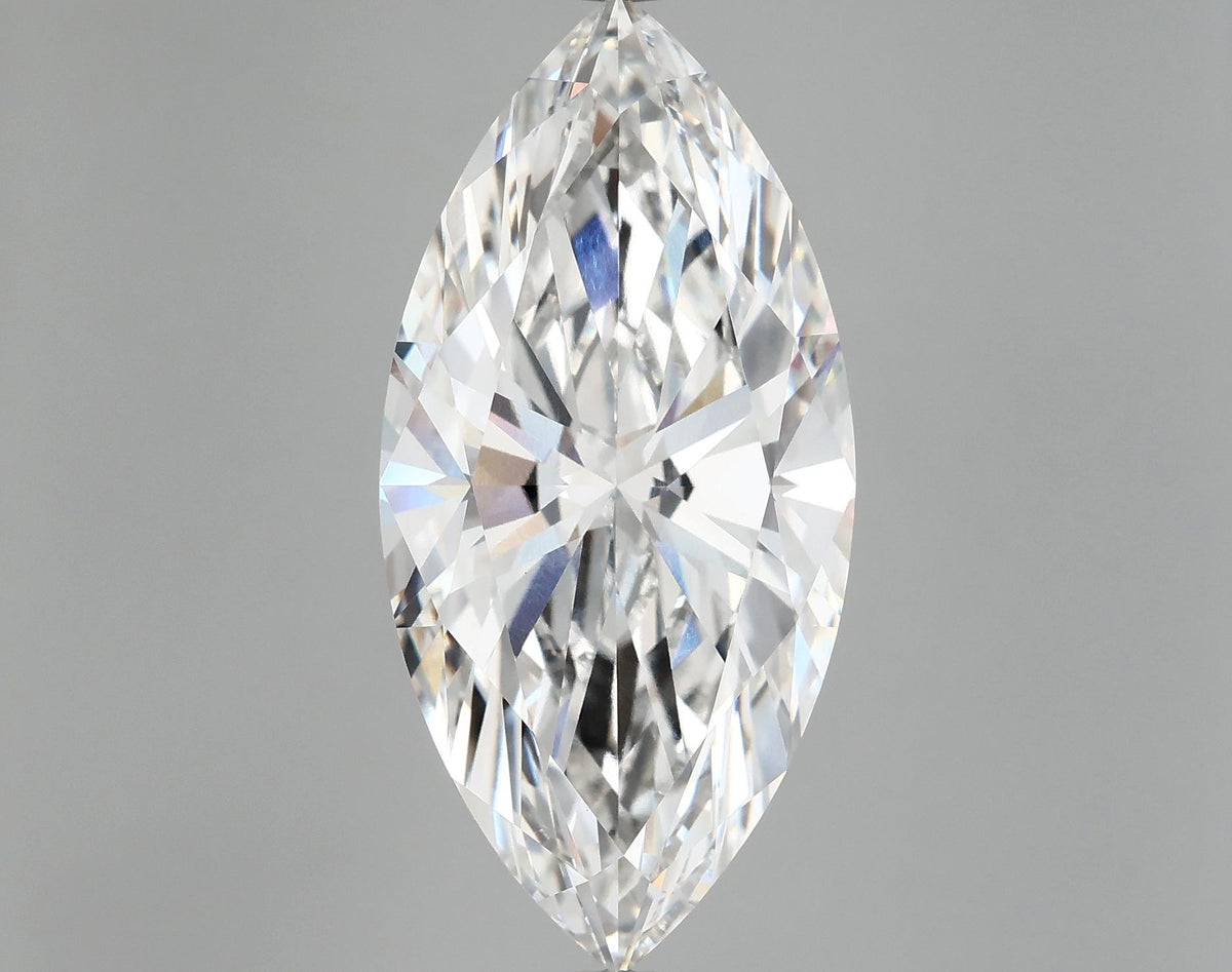 9.85 Carat Marquise Shaped Excellent Cut VVS2 IGI Certified Lab Grown Diamond