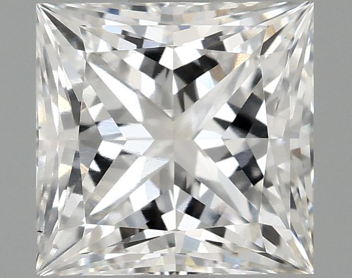 1.59 Carat Princess Shaped Ideal Cut VS2 IGI Certified Lab Grown Diamond