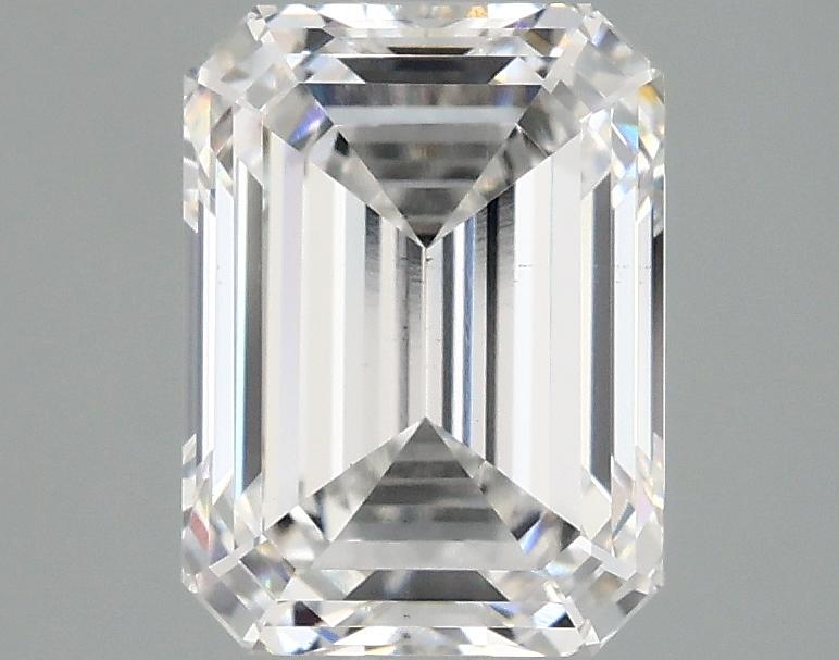2.07 Carat Emerald Shaped Excellent Cut VS2 IGI Certified Lab Grown Diamond