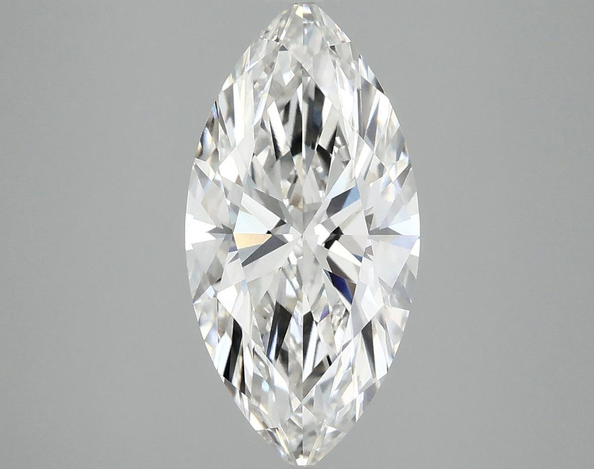 3.01 Carat Marquise Shaped Ideal Cut VVS2 IGI Certified Lab Grown Diamond