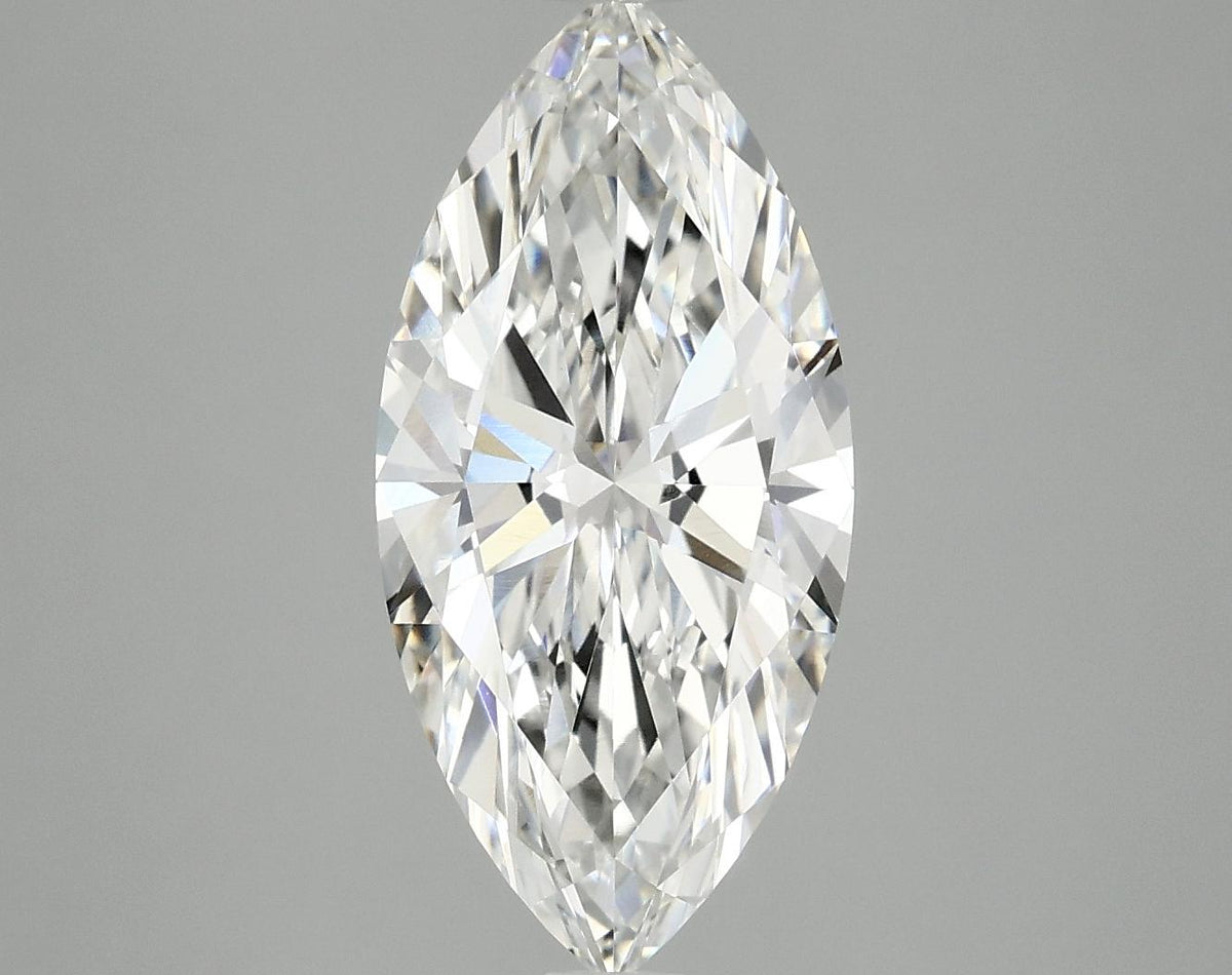3.03 Carat Marquise Shaped Excellent Cut VVS2 IGI Certified Lab Grown Diamond