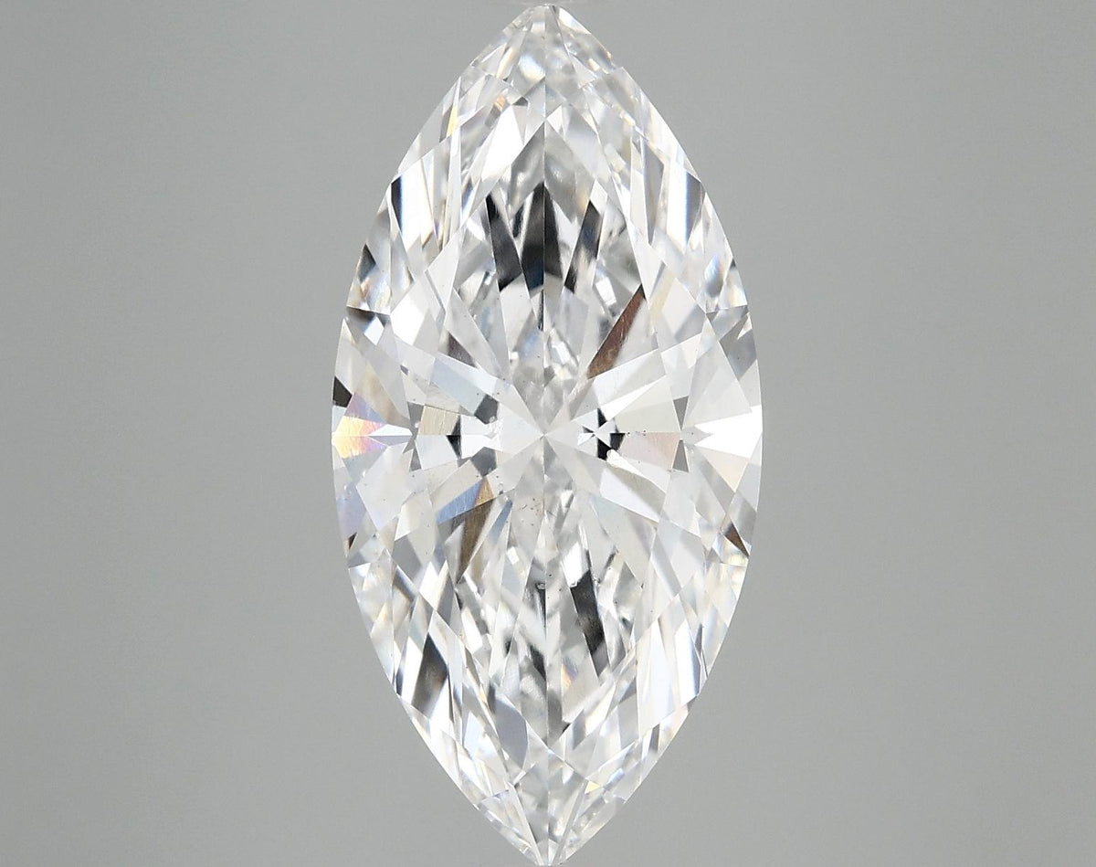 5.08 Carat Marquise Shaped Ideal Cut SI1 IGI Certified Lab Grown Diamond