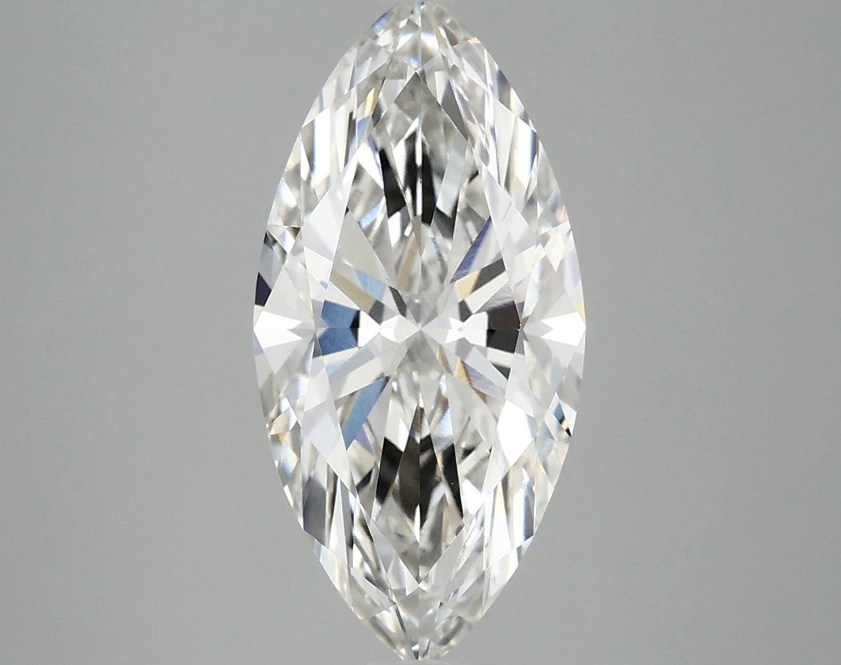 2.87 Carat Marquise Shaped Excellent Cut VS1 IGI Certified Lab Grown Diamond