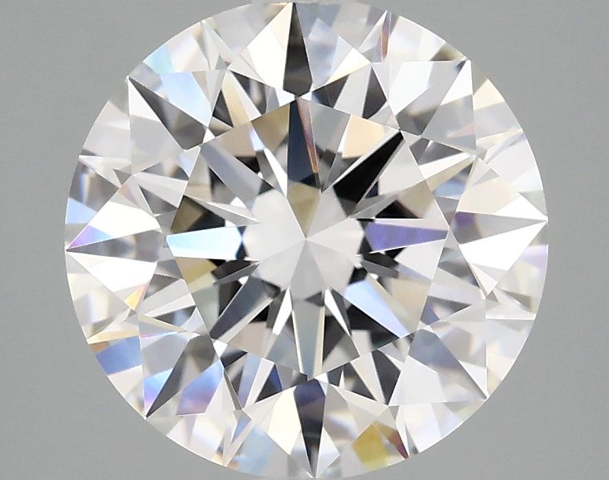 3.09 Carat Round Shaped Ideal Cut VVS2 IGI Certified Lab Grown Diamond