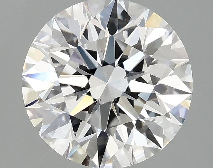 2.52 Carat Round Shaped Excellent Cut VVS2 IGI Certified Lab Grown Diamond