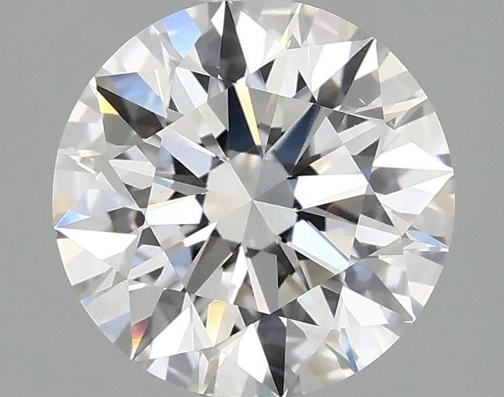 2.05 Carat Round Shaped Ideal Cut VS2 IGI Certified Lab Grown Diamond