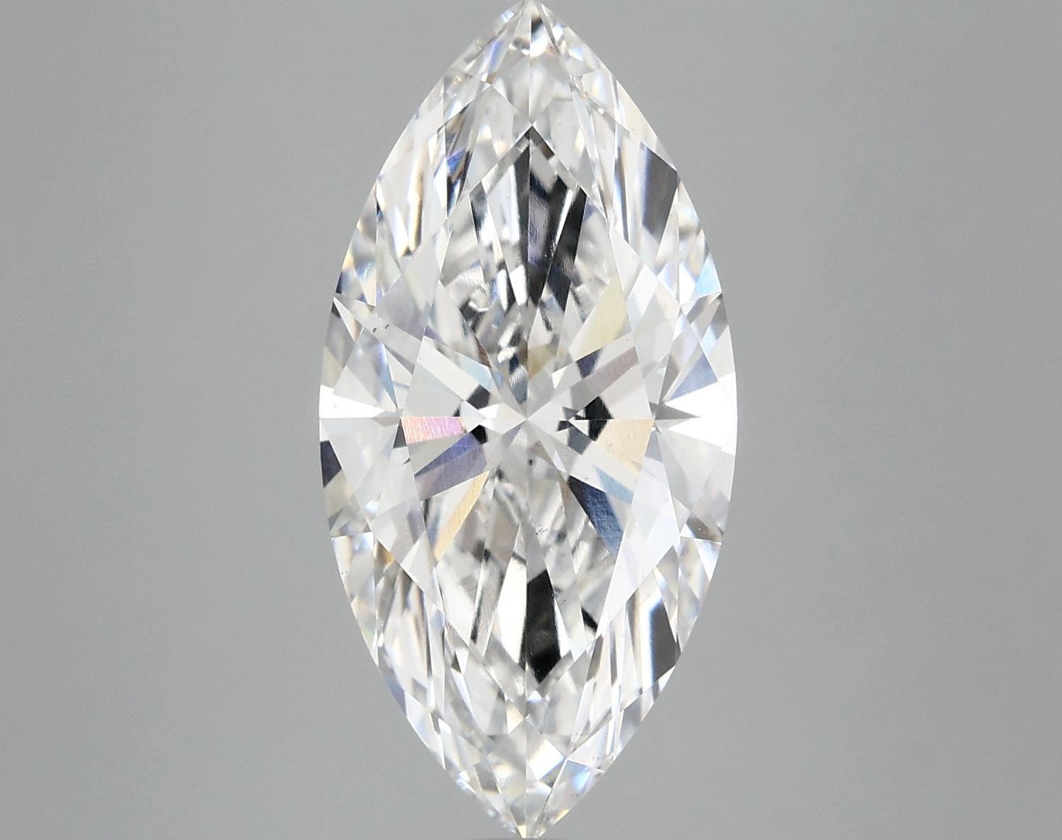 4.75 Carat Marquise Shaped Ideal Cut VS2 IGI Certified Lab Grown Diamond
