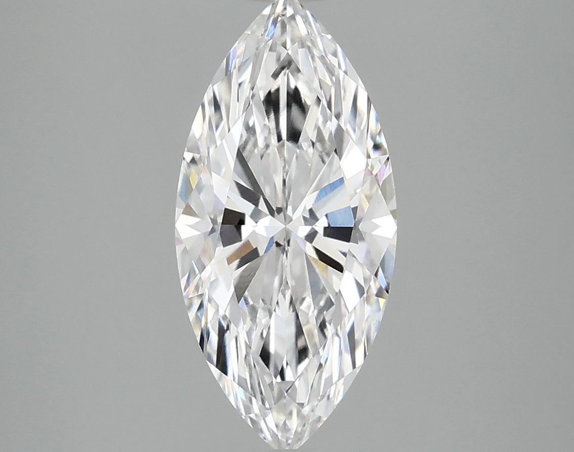 2.06 Carat Marquise Shaped Excellent Cut VVS2 IGI Certified Lab Grown Diamond