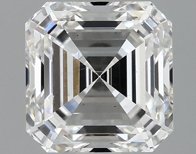 2.06 Carat Asscher Shaped Ideal Cut VS1 IGI Certified Lab Grown Diamond