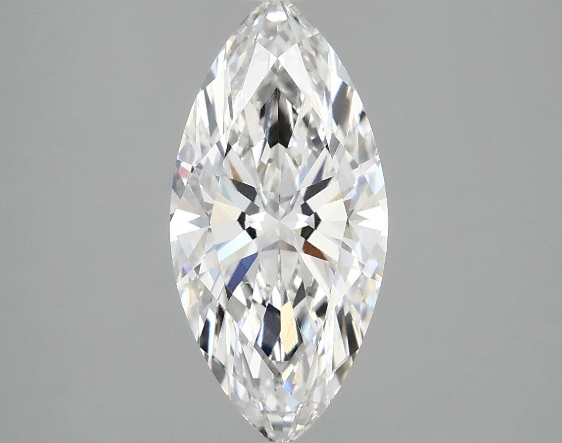2.02 Carat Marquise Shaped Excellent Cut VVS2 IGI Certified Lab Grown Diamond