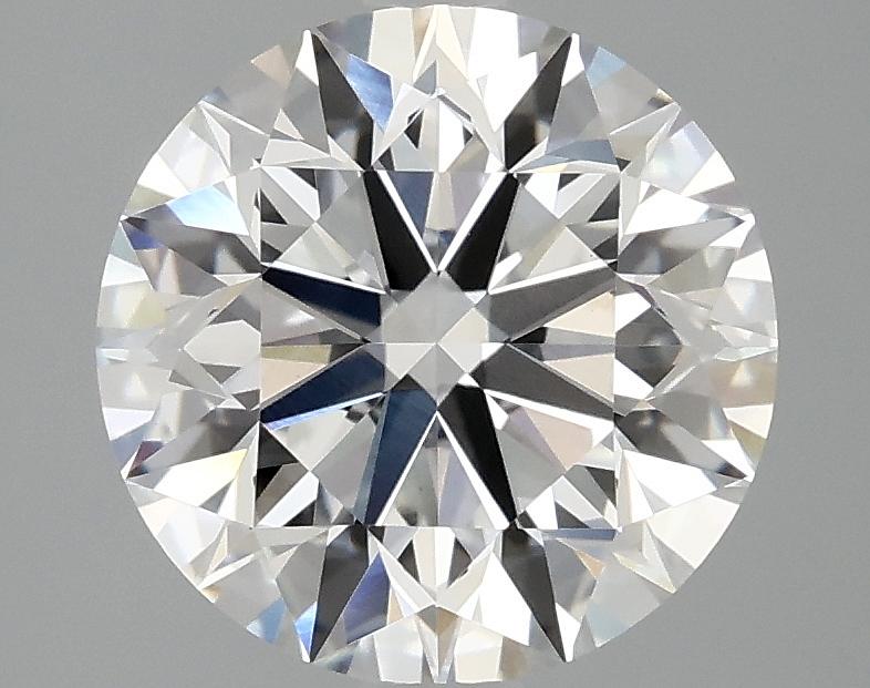3.04 Carat Round Shaped Excellent Cut VVS2 IGI Certified Lab Grown Diamond