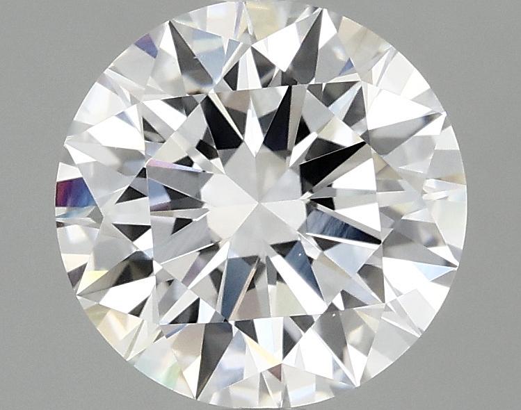 2.51 Carat Round Shaped Ideal Cut VVS2 IGI Certified Lab Grown Diamond