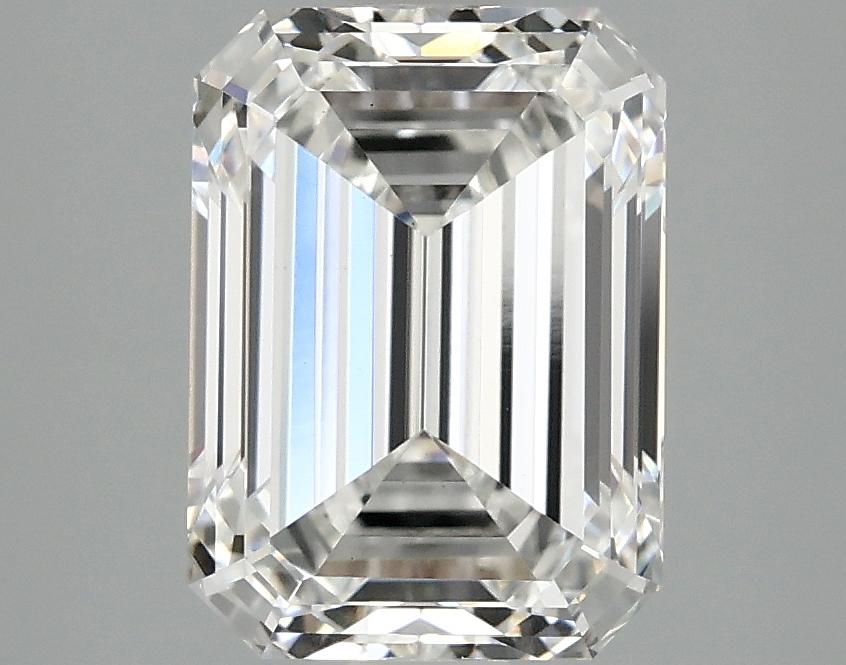 3.08 Carat Emerald Shaped Excellent Cut VS1 IGI Certified Lab Grown Diamond