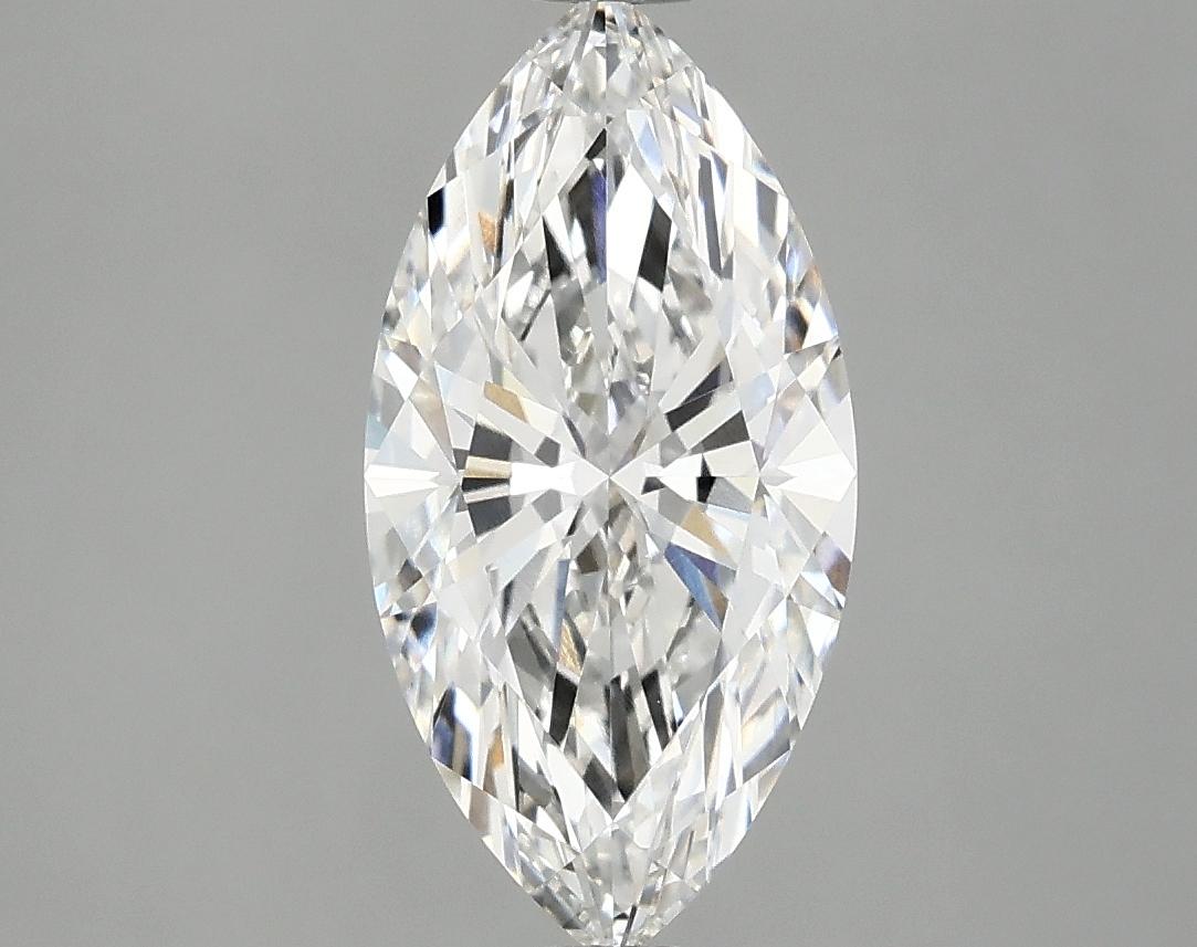 2.03 Carat Marquise Shaped Ideal Cut VVS2 IGI Certified Lab Grown Diamond