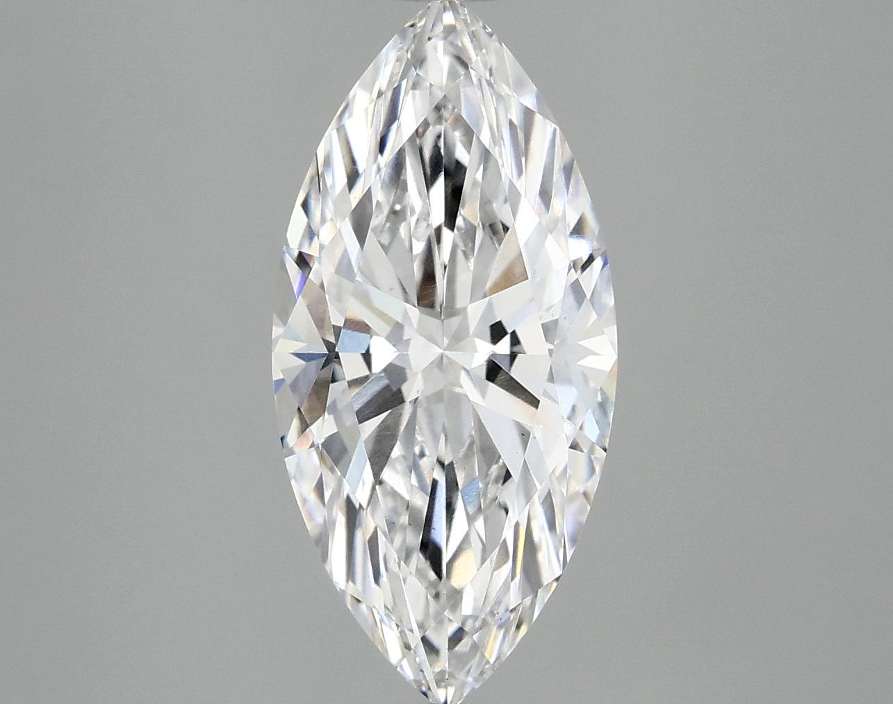 3.09 Carat Marquise Shaped Excellent Cut VS1 IGI Certified Lab Grown Diamond